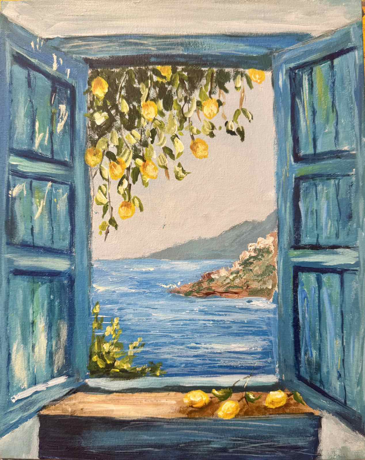 summer window paint sip